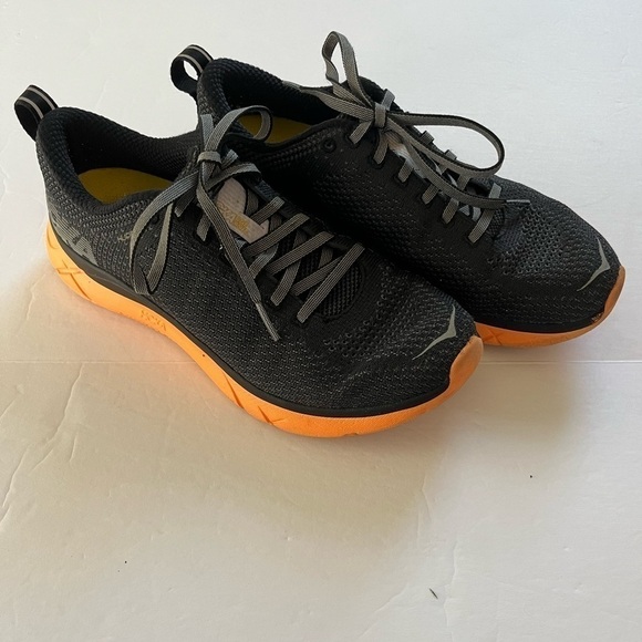Hoka One One Shoes - Hoka One One Hupana 2 Athletic Running Sneaker Orange Gray Size 6.5